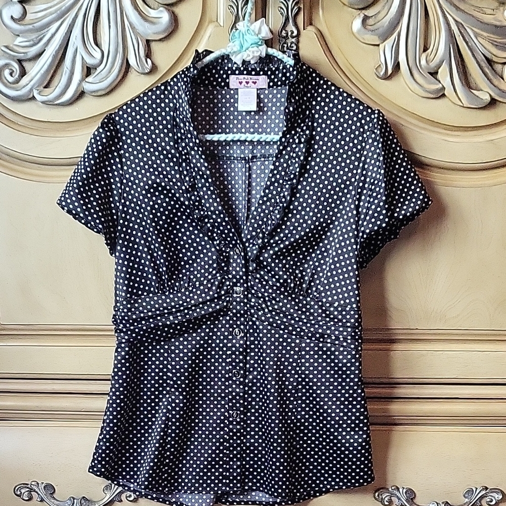 Polka Dot Short Sleeve